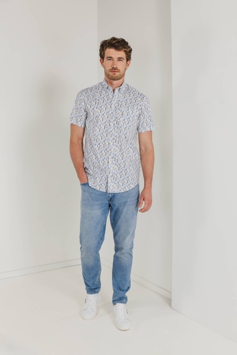 State of Art shirt ss print popli